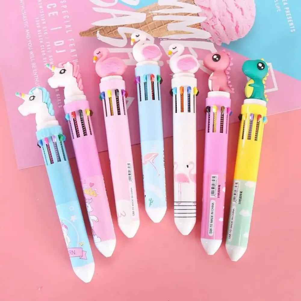 🖊️Colorful Fun! Cartoon Pens – The Perfect Party Gift for Boys Who Love to Create - ThiGui