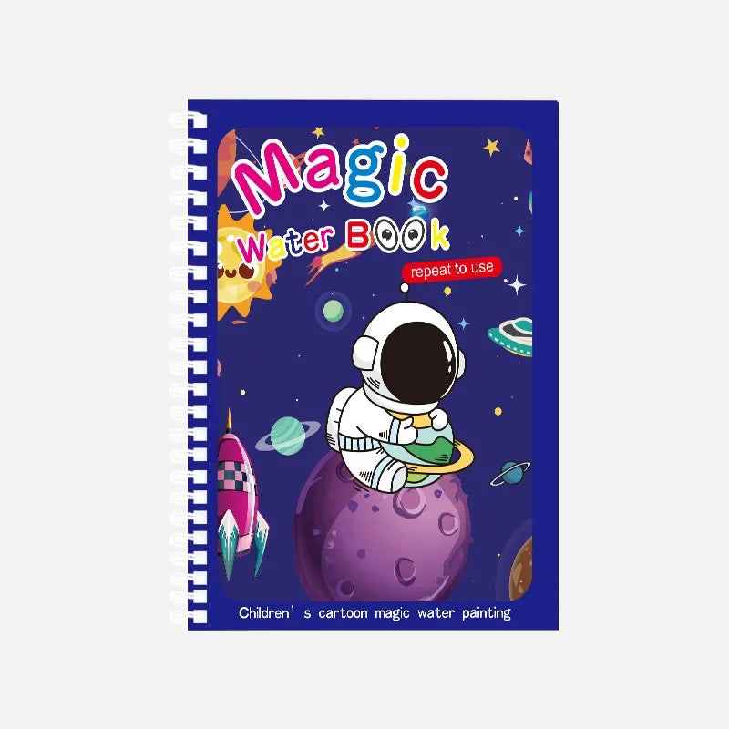 💧 Just Add Water – Mess-Free Magic Coloring Book for Little Artists! 🎨🦄 - ThiGui