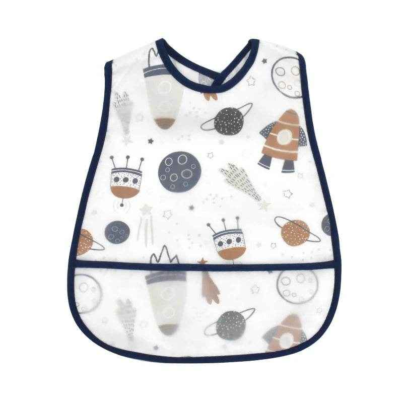 🍼Super Cute Waterproof Cartoon Bibs – Mealtime Magic for Messy Little Explorers! - ThiGui