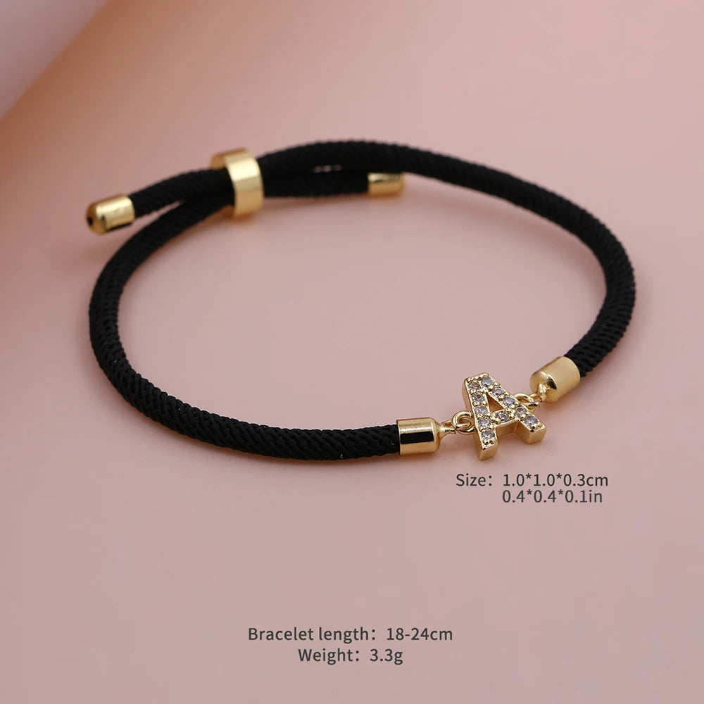 🧵 Initial Bracelet with Heart – A Simple & Stylish Merci for Maîtresse & School Stars! ✨ - ThiGui