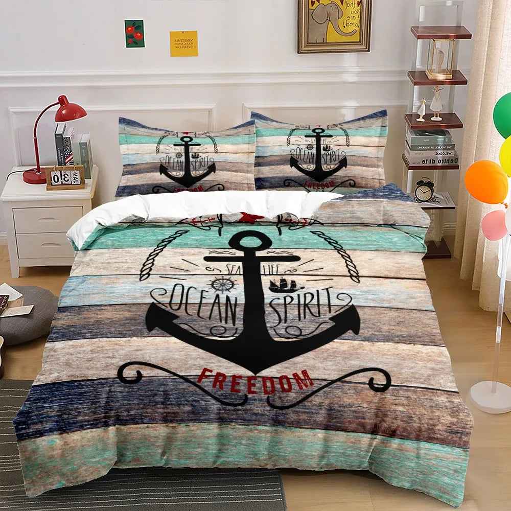 ⚓ Set Sail to Sleep! Nautical Bedding Boys Will Love - ThiGui