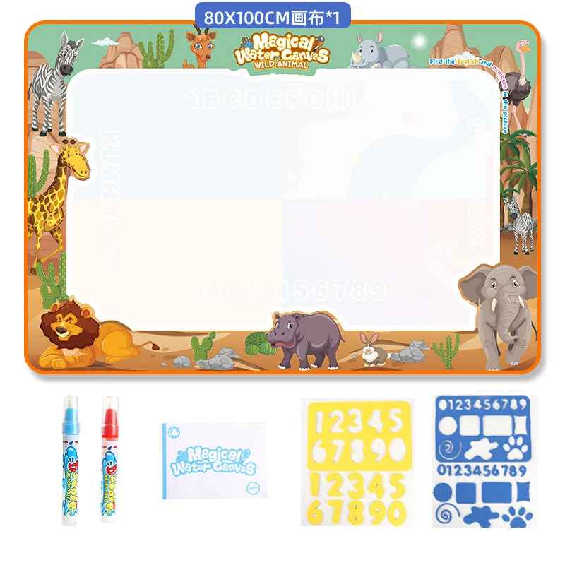 💦Just Add Water! The Mess-Free Magic Drawing Mat That Keeps Boys Entertained for Hours - ThiGui