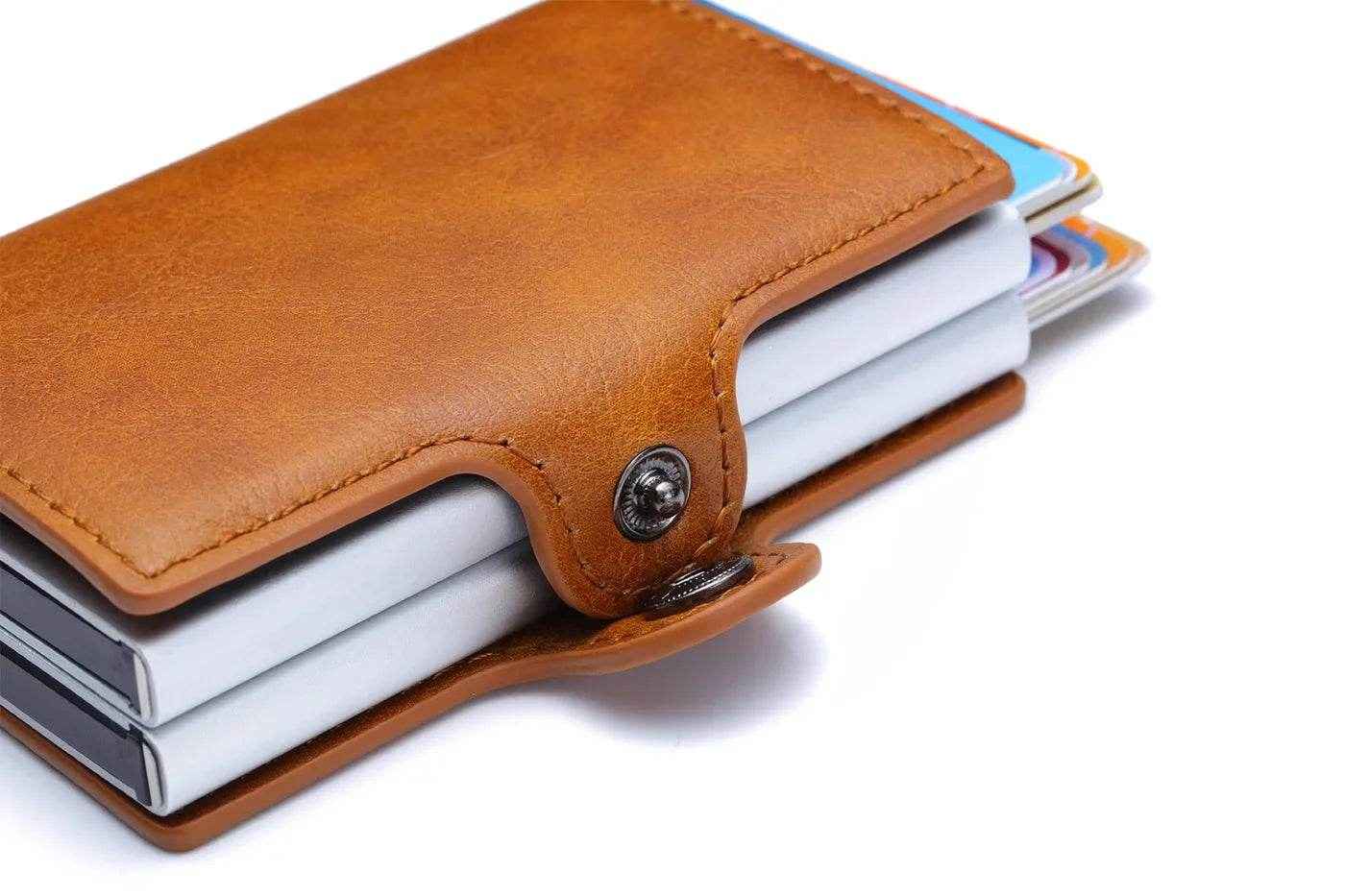 🧲 RFID Carbon Fiber Mini Wallet – Slim, Safe & Super Handy for Every Dad on the Go! - ThiGui