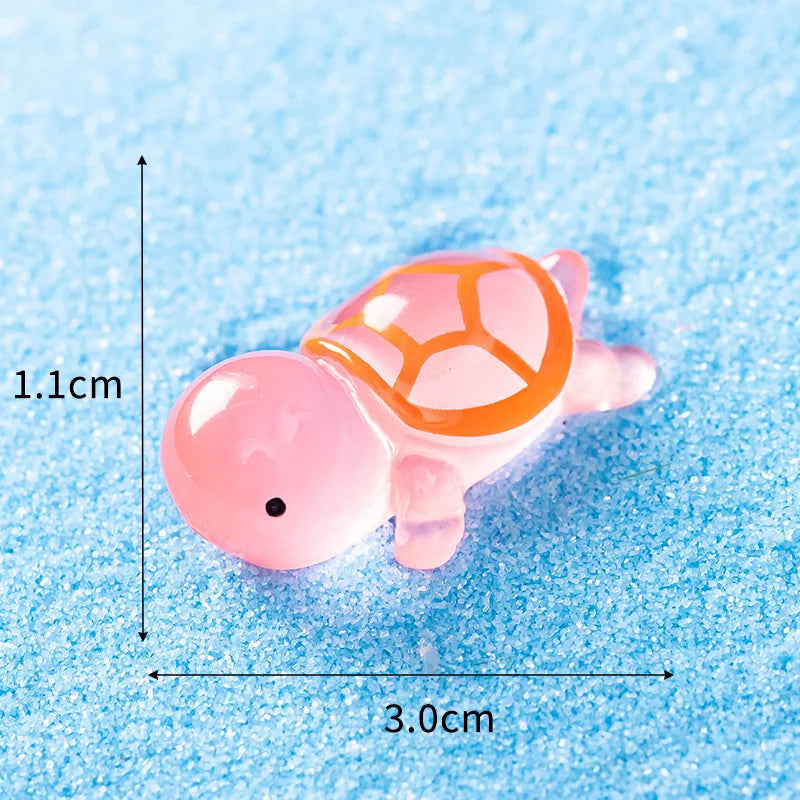 🐢🌟 Glowing Mini Turtle Set – 20 Pieces of Pure Magic for Play & Decor! ✨🌈 - ThiGui