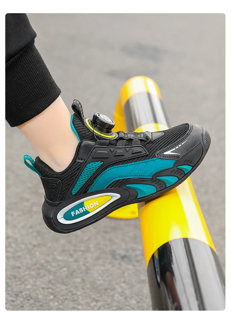 🌟 Light-Up Their Steps! 💨 Breathable Spring Sneakers for Boys 👟✨ - ThiGui