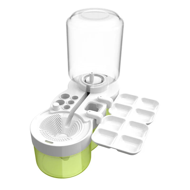 🧼 Clean Brushes in a Click! Automatic Paint Cleaner Bucket 🎨💧 | For Kids & Crafty Hands 👦👩‍🎨 - ThiGui