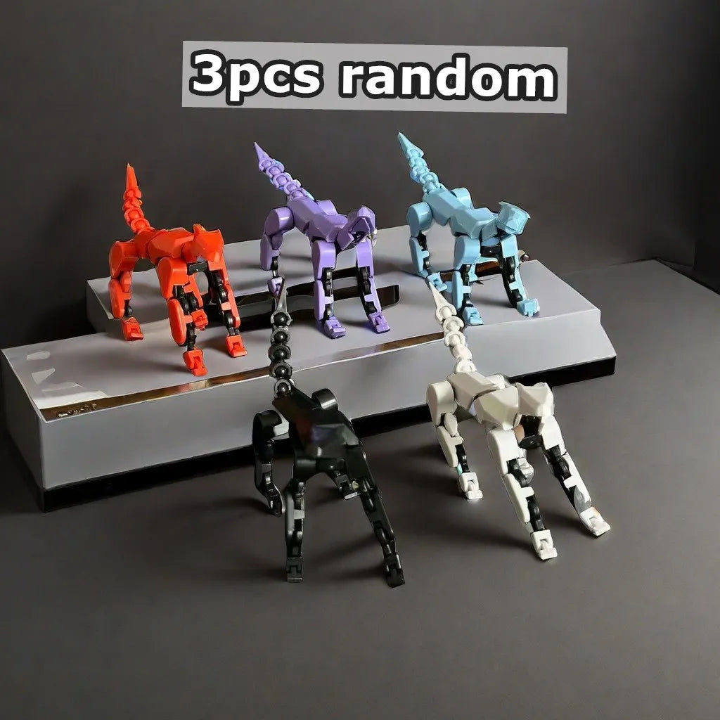 🦸‍♂️ Light-Up Titan Warriors! T13 Action Figures 🔦 | Pose, Play & Battle with Glowing Heroes - ThiGui