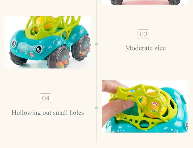 👶 Baby’s First Sensory Rattle – A Tiny Toy with Big Benefits! 🎈🐘 - ThiGui