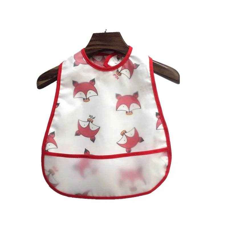🍼Super Cute Waterproof Cartoon Bibs – Mealtime Magic for Messy Little Explorers! - ThiGui
