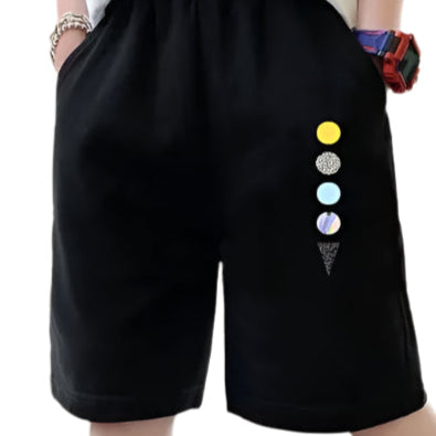 🌌 🚀 Space-Themed Summer Shorts for Boys – Comfy Cotton, Cool Design & Handy Pockets! 🌞👦🚀🩳 - ThiGui