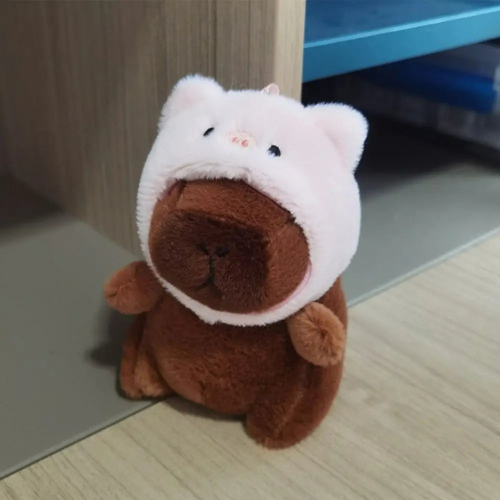 🐹 Adorable Multicolor Capybara Keychain – Cuteness You Can Clip Anywhere! 💕✨ - ThiGui