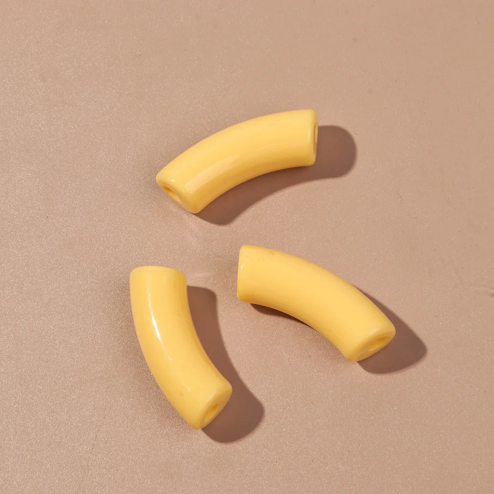 🌈 Lot de 20 Perles Tubes Arc-en-ciel – Idéal pour Créer des Bijoux Colorés et Fun ! 💫🧵 - ThiGui