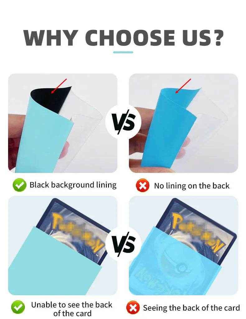 🛡️Perfect Fit Card Sleeves for Pokémon & MTG – No More Bent Corners or Sticky Fingers! - ThiGui