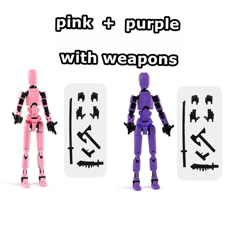 🦸‍♂️ Light-Up Titan Warriors! T13 Action Figures 🔦 | Pose, Play & Battle with Glowing Heroes - ThiGui