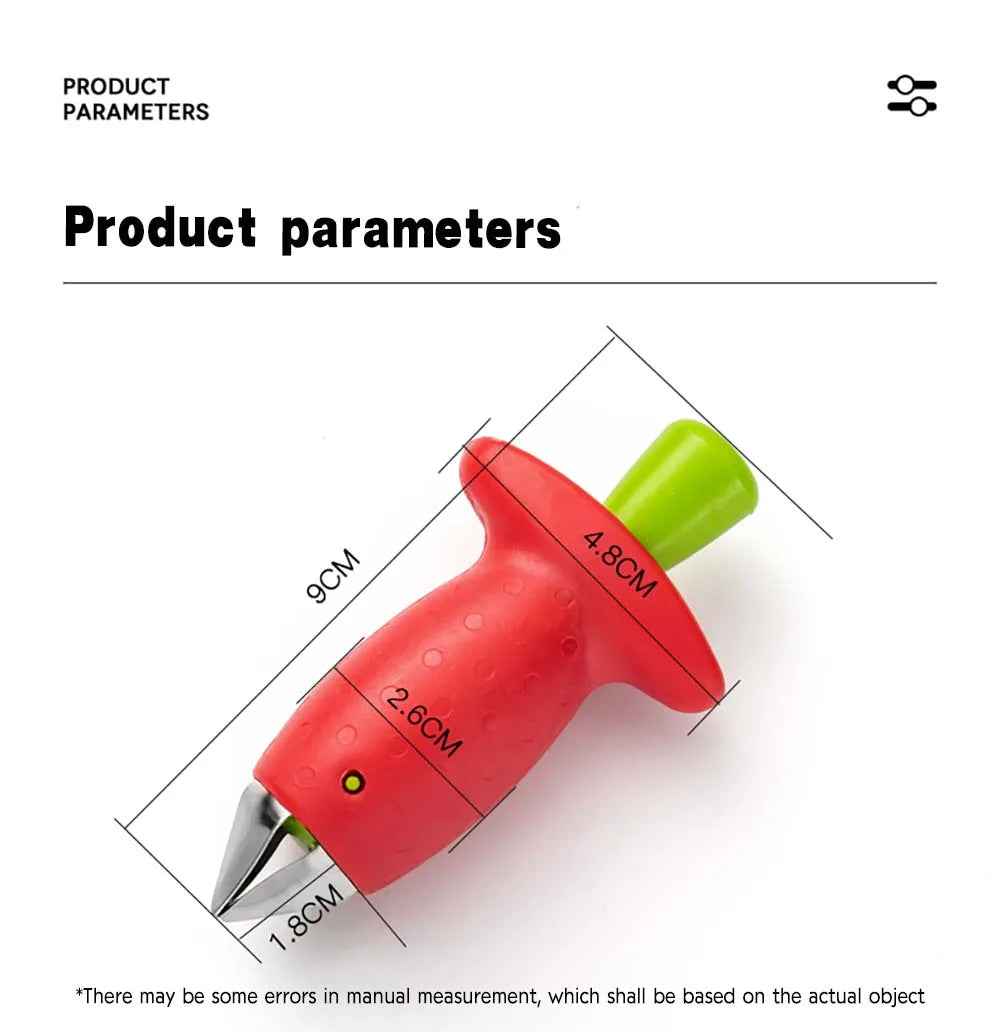 🍓Strawberry & Tomato Stem Remover – Handy Kitchen Hero for Busy Mums! - ThiGui