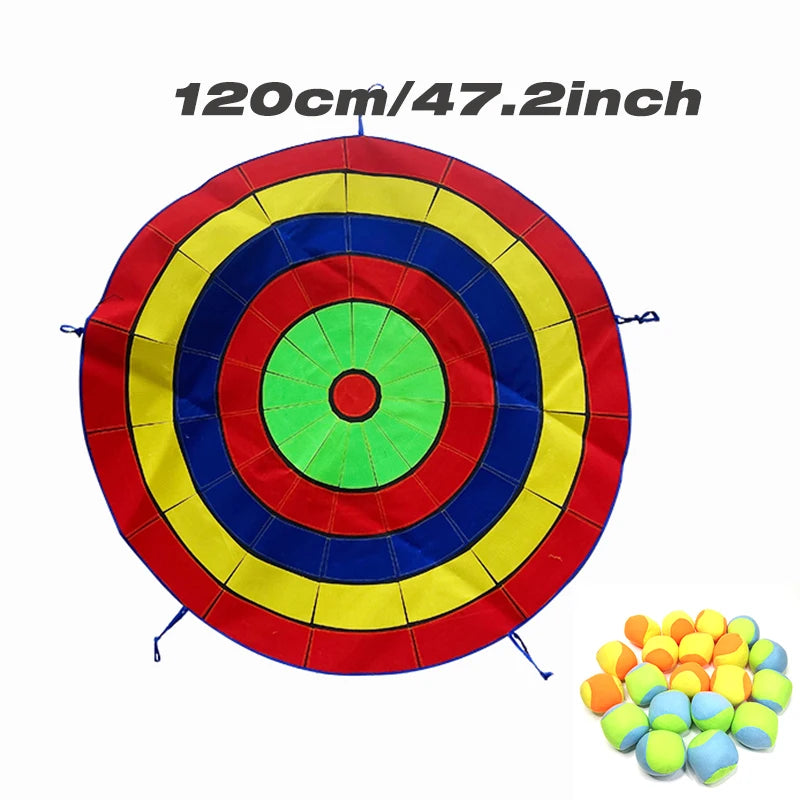 🎯 Sticky Ball Dartboard – Mess-Free Throwing Fun for Energetic Boys! 🧲🏃‍♂️🌈 - ThiGui