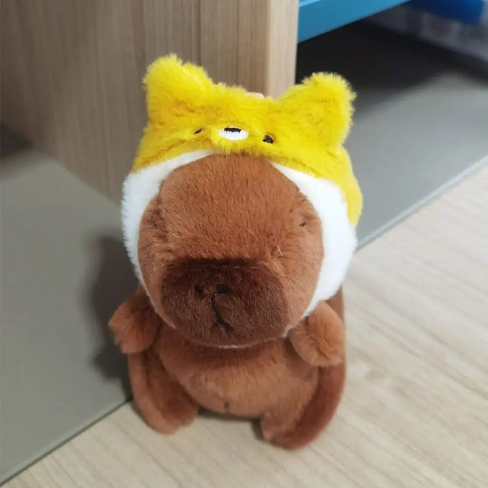 🐹 Adorable Multicolor Capybara Keychain – Cuteness You Can Clip Anywhere! 💕✨ - ThiGui