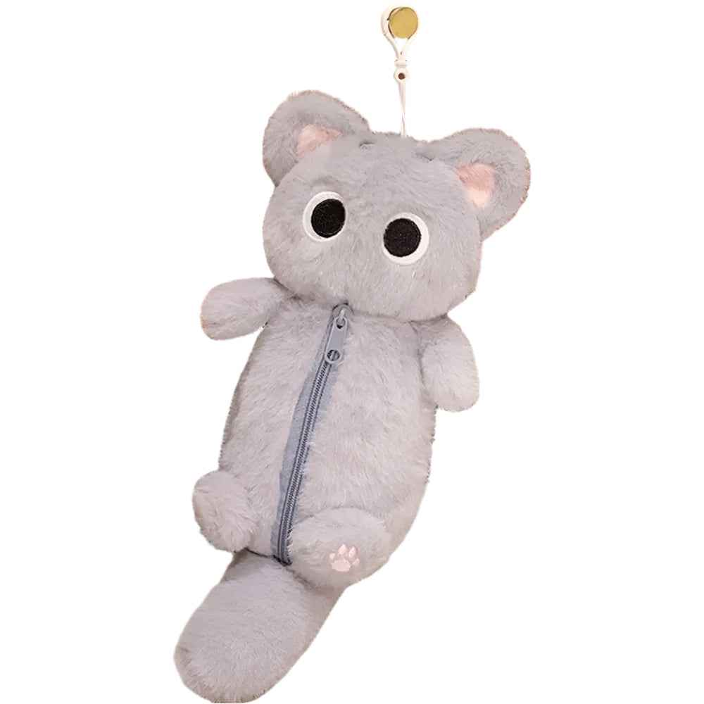 🐾 Purr-fectly Adorable Siamese Cat Pencil Case – Soft, Snuggly & Super Handy! ✨📚 - ThiGui