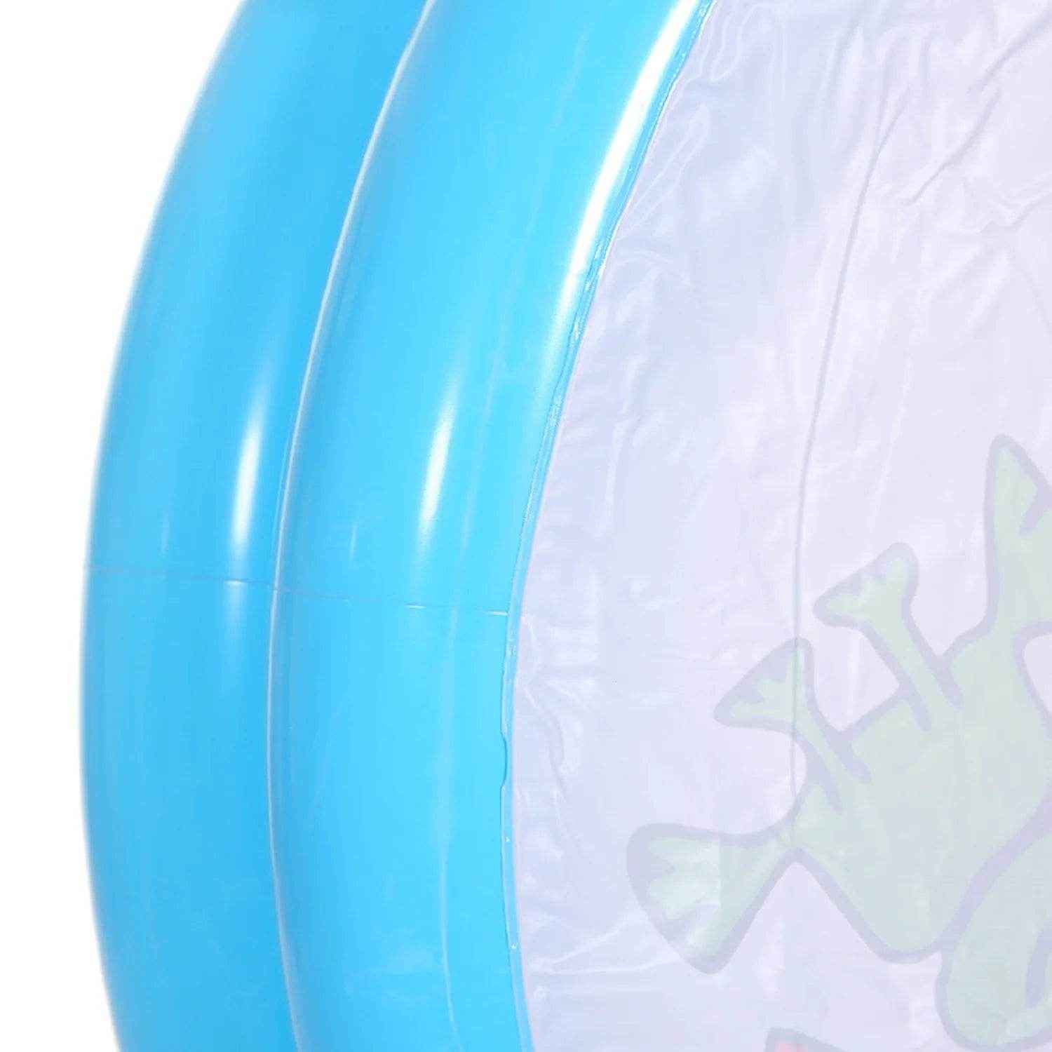 🐠Mini Inflatable Kiddie Pool for Boys with Adorable Animal Prints for Backyard Splash Fun - ThiGui