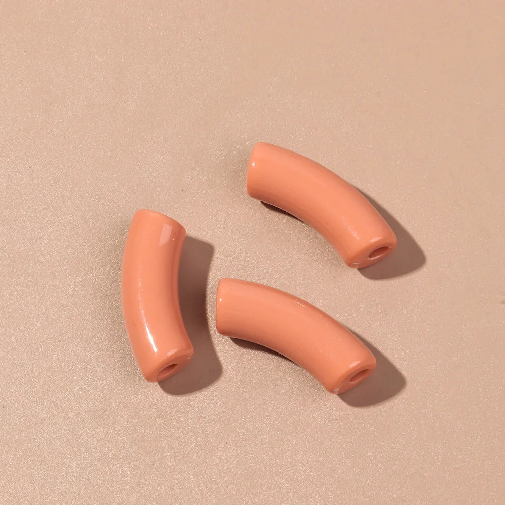 🌈 Lot de 20 Perles Tubes Arc-en-ciel – Idéal pour Créer des Bijoux Colorés et Fun ! 💫🧵 - ThiGui