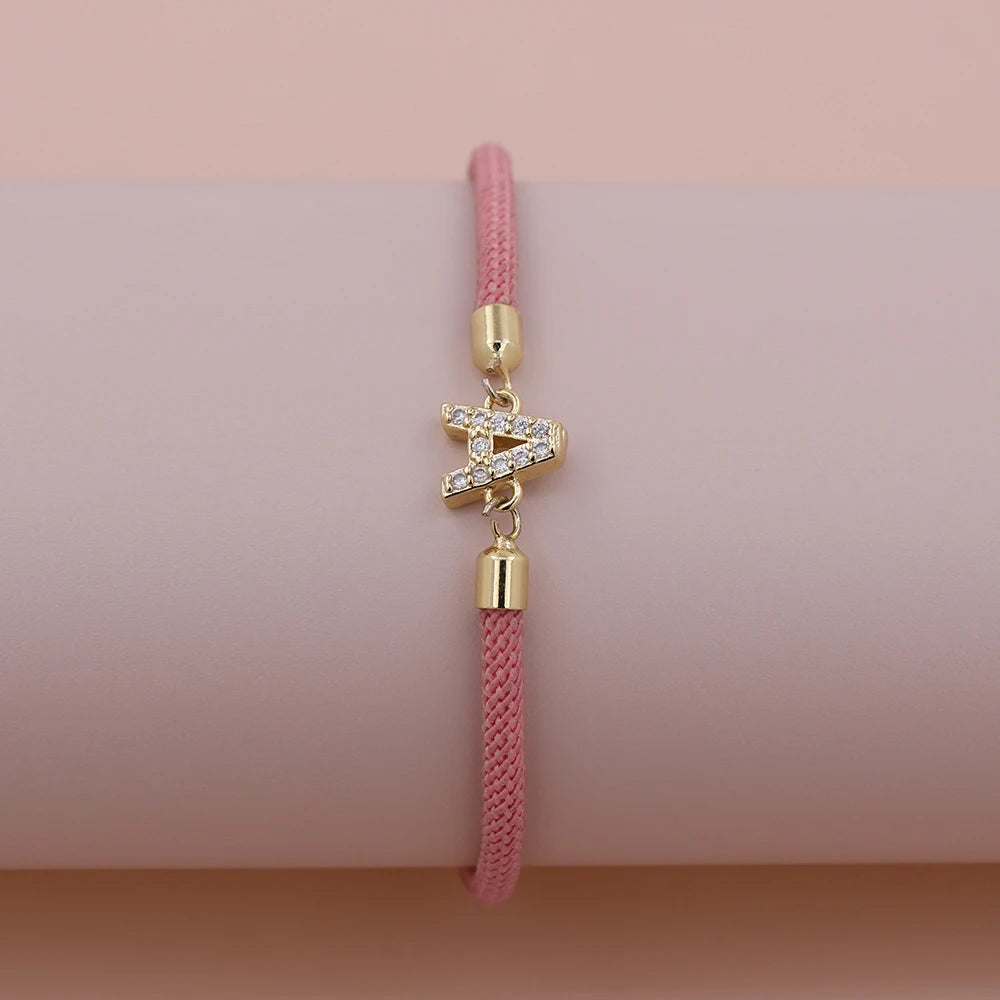 🧵 Initial Bracelet with Heart – A Simple & Stylish Merci for Maîtresse & School Stars! ✨ - ThiGui