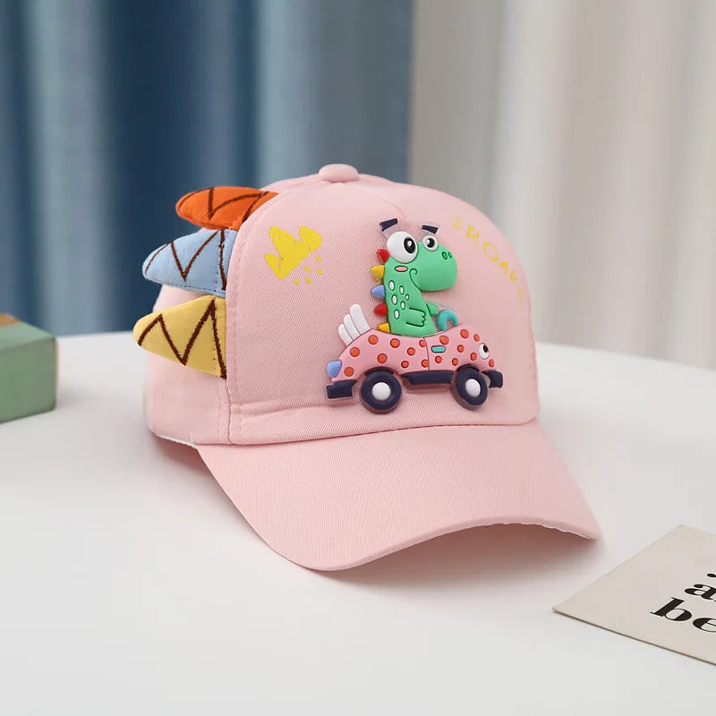 🧢☀️ Cartoon Kids Baseball Cap – Cool, Comfy & Sun-Smart for Summer Days! 🌞👦👧 - ThiGui