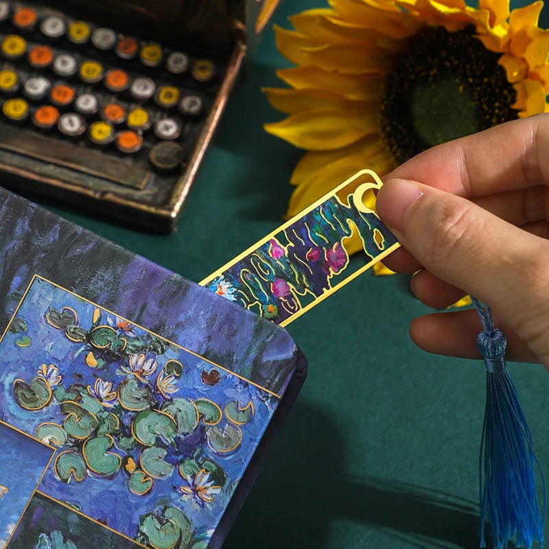 📚 Elegant Floral Bookmark – A Timeless Treat for Readers & Teachers Alike! 🌸 - ThiGui
