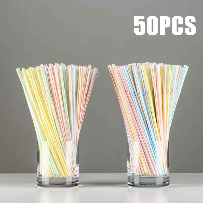 🎉Bright and Fun Multicolor Straws – Perfect for Parties, Playdates, and Everyday Sips! - ThiGui