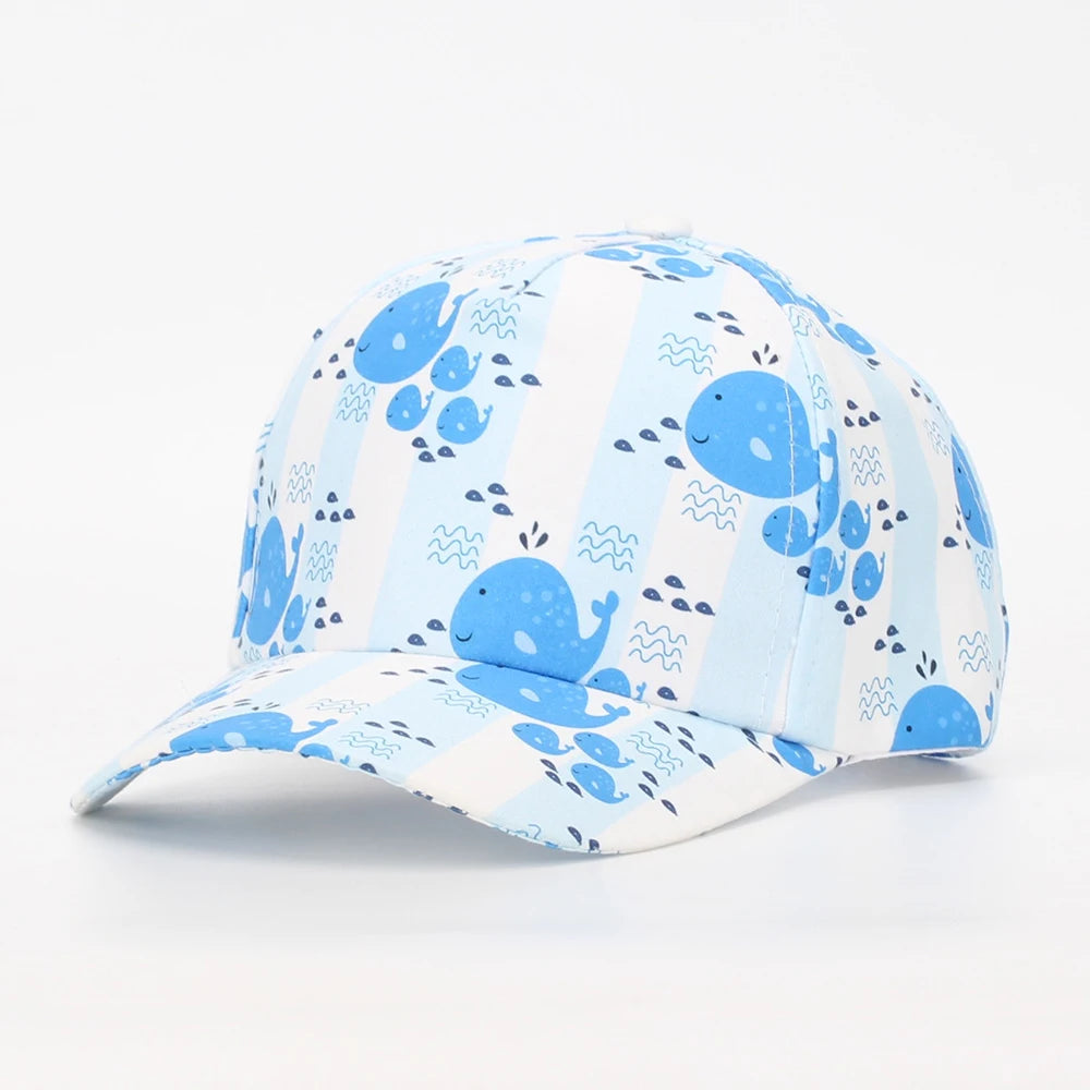 🧢 Stylish Summer Cap for Kids – Adjustable & Sun-Smart for 2–6 Year Olds! ☀️🌈 - ThiGui