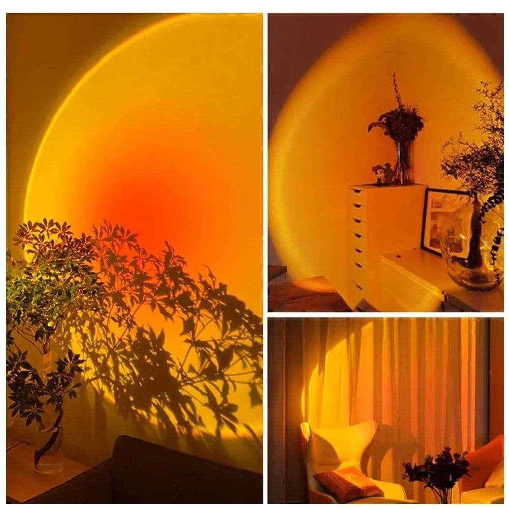 ✨Astronaut Sunset Lamp – Magical Night Light for Calm Bedtimes & Cosmic Dreams - ThiGui
