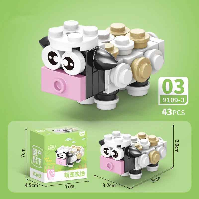 🕷️ Snap Together a Wild World – Insect & Animal Block Creatures for Kids & Collectors! 🐜🦂 - ThiGui