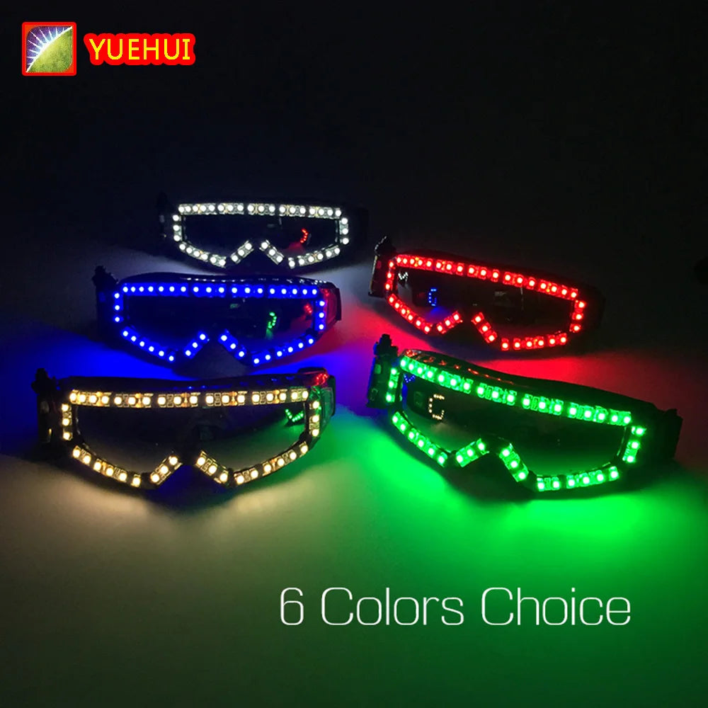 🌟 Cyberpunk LED Glasses – Light Up Your Boy’s Imagination! 🚀🕶️ - ThiGui