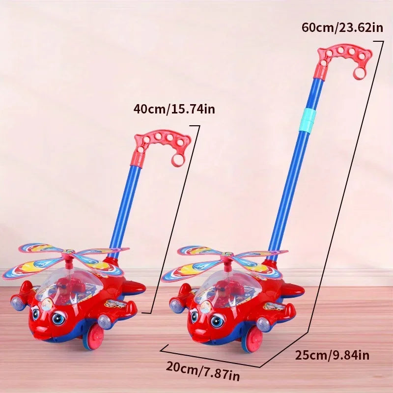 ✈️ 2-in-1 Baby Walker & Plane Toy – Support & Fun for First Steps! 🚶‍♂️💙 - ThiGui