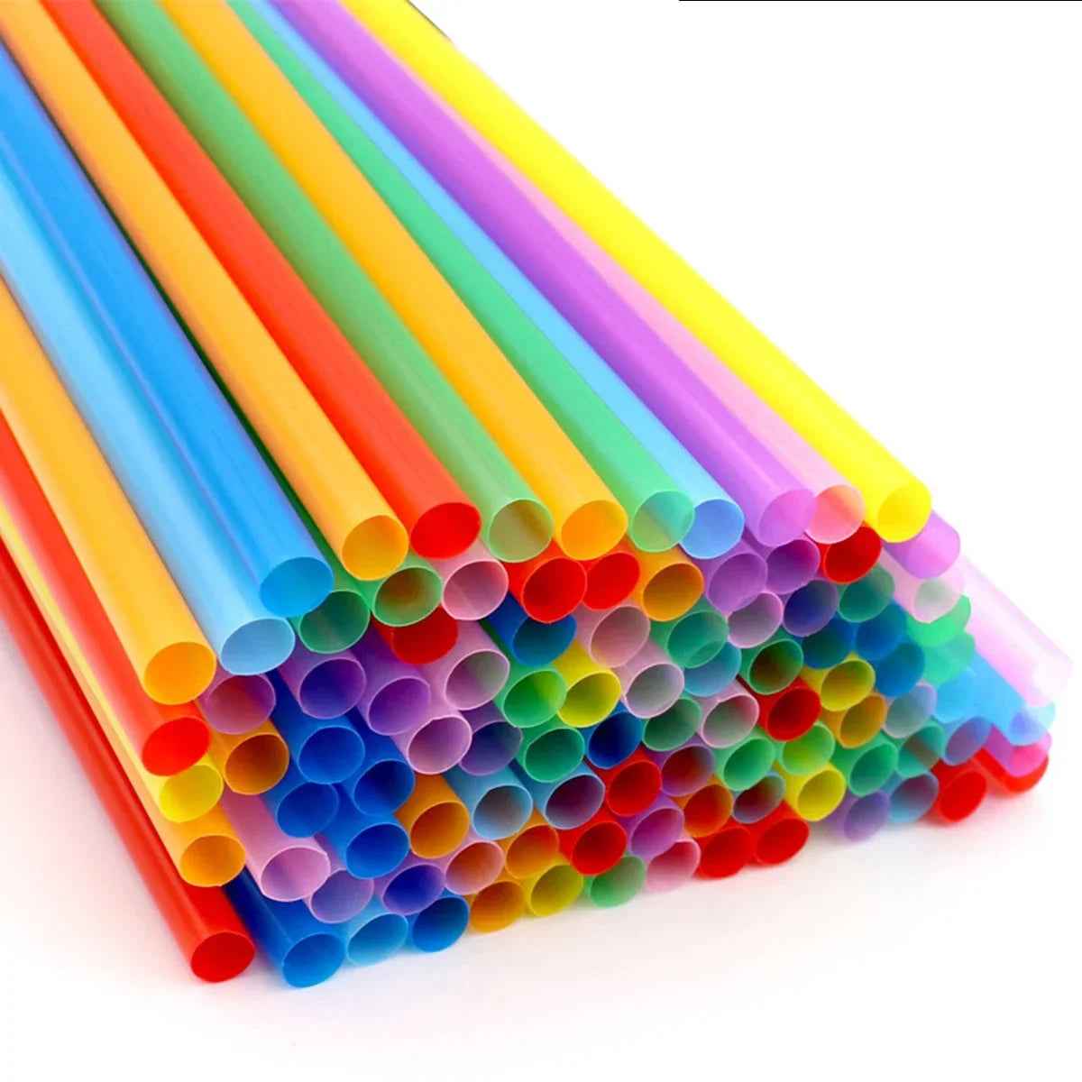 🎉100 Colorful Drinking Straws – Bring Instant Fun to Every Sip! - ThiGui