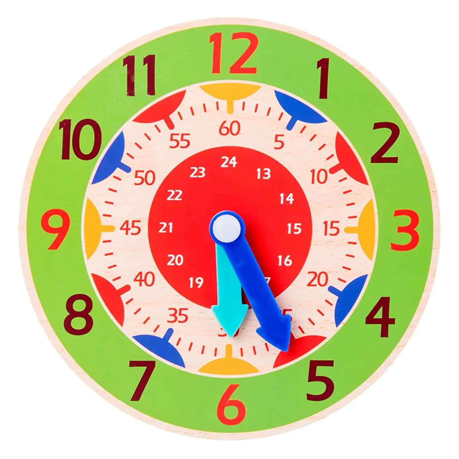 🐸Clever Little Clocks: The Wooden Time-Teaching Toy Every Mum Will Love! - ThiGui