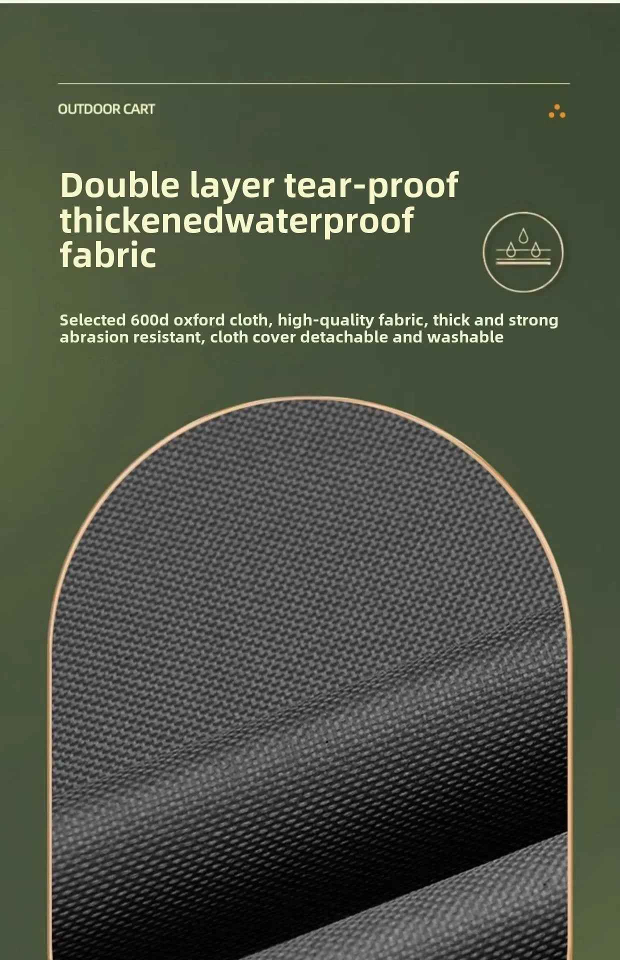 🛒 Pack, Pull & Go! – Heavy-Duty Folding Wagon for Family Adventures 🚗🏖️ - ThiGui