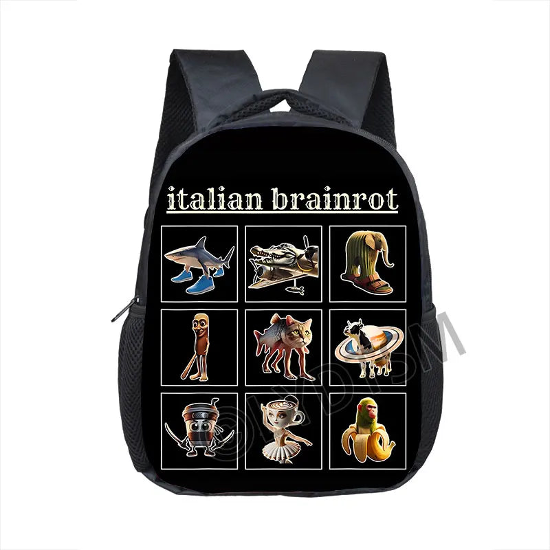 Little Giggles Cartoon Backpack 🎒✨ Perfect First School Bag for Tiny Explorers - ThiGui