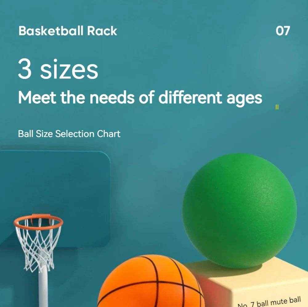 🏀Noiseless Indoor Fun – The Soft & Silent Basketball Every Mum Will Love! - ThiGui