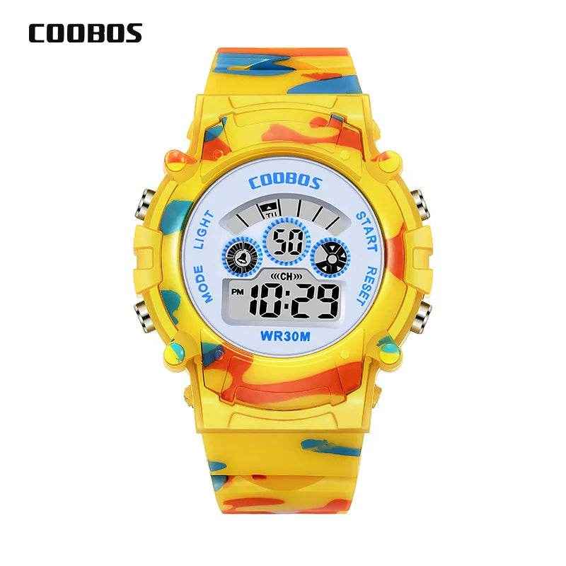🕒Fun, Colourful & Tough! Kids’ Luminous Watch – Waterproof & Packed With Features ⌚🌈 - ThiGui