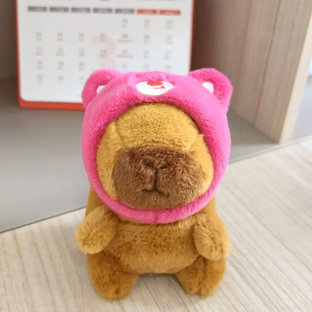 🐹 Adorable Multicolor Capybara Keychain – Cuteness You Can Clip Anywhere! 💕✨ - ThiGui