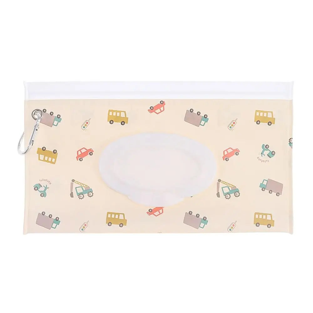🍼 Handy Baby Wet Wipe Pouch – Reusable, Snap-On & Perfect for On-the-Go! 🚗👶 - ThiGui