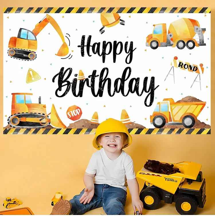 Dig In, Builders! Adorable Construction Party Set for a Wrecking Good Time 🎉 - ThiGui
