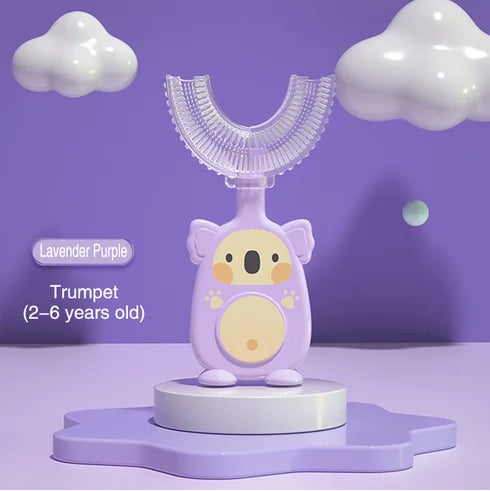 🦷 Gentle Silicone Toothbrush – Oral Care for Kids Ages 2 to 12 👶💧 - ThiGui