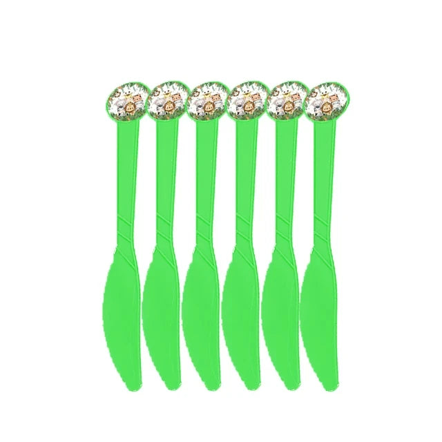 🦁🦓 Jungle Safari Party Tableware – Wild Fun for Little Explorers! 🎂🐘 - ThiGui