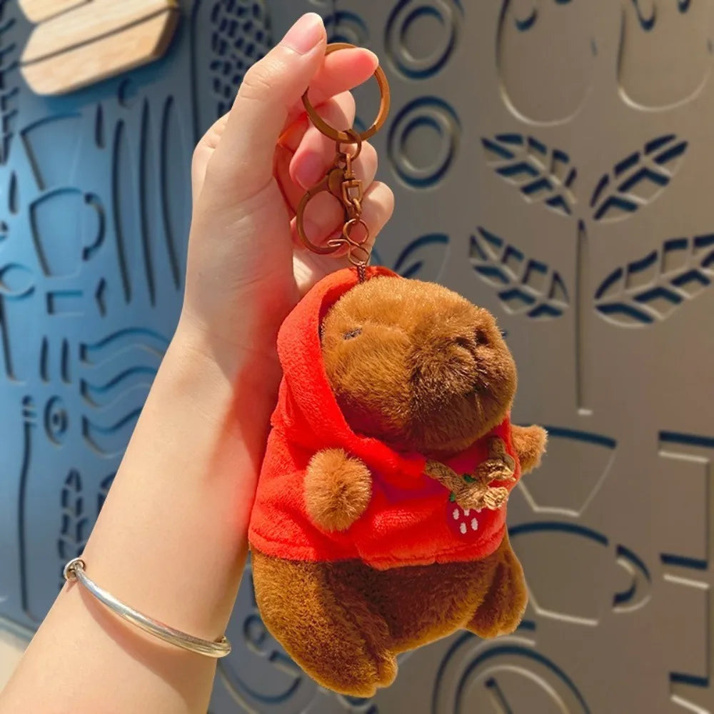 🐹 Adorable Multicolor Capybara Keychain – Cuteness You Can Clip Anywhere! 💕✨ - ThiGui
