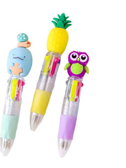 🖊️Magical 4-Color Cartoon Pens – The Ultimate Fun Writing Buddy for Creative Boys - ThiGui