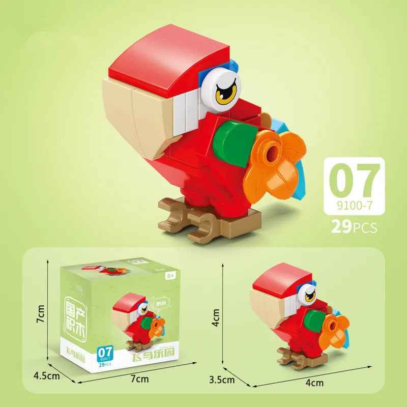 🕷️ Snap Together a Wild World – Insect & Animal Block Creatures for Kids & Collectors! 🐜🦂 - ThiGui