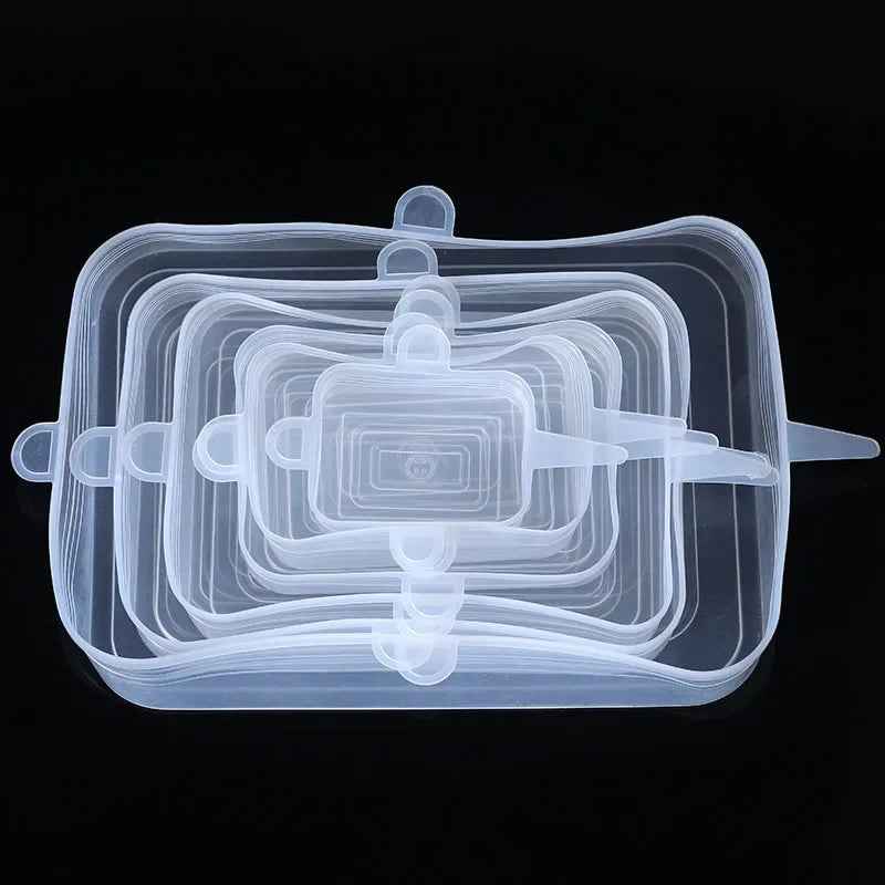 🍽️Stretchy Magic Lids – Say Bye-Bye to Plastic Wrap! - ThiGui