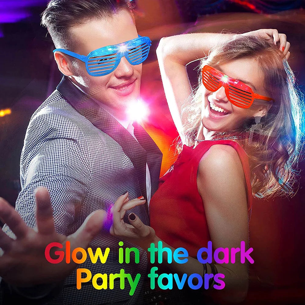🎉 Glow Party Glasses – Light-Up Fun for Birthdays, Sleepovers & Celebrations! 😎✨ - ThiGui