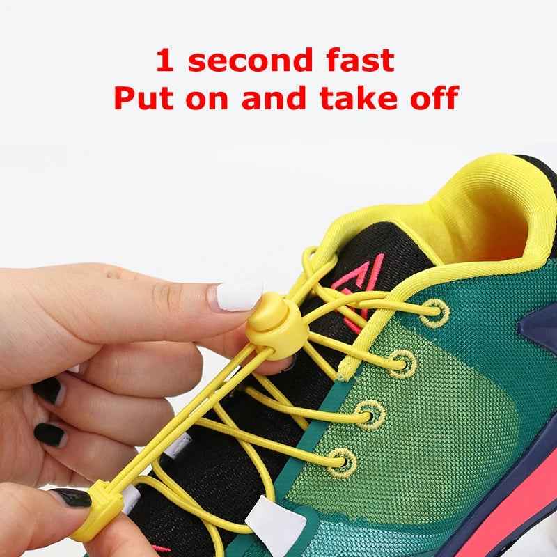 👟Magic No-Tie Elastic Laces – Quick, Comfy, and Fuss-Free for Active Boys! - ThiGui